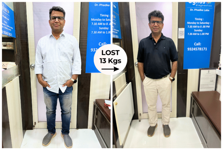 Weight Loss Journey of 13kgs