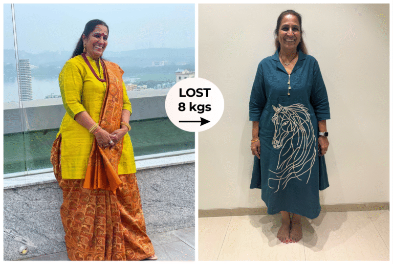 Weight Loss Journey of 8kgs