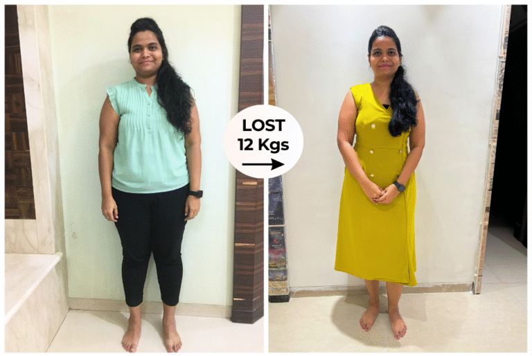 Weight Loss Journey of 12kgs