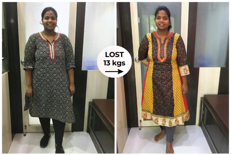 Weight Loss Journey of 13kgs