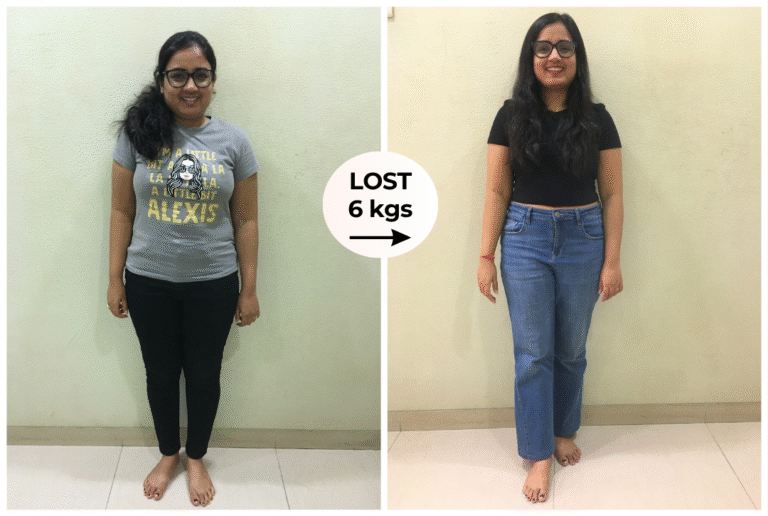 Weight Loss Journey of 6kgs