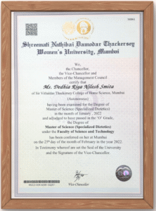 Master of Science