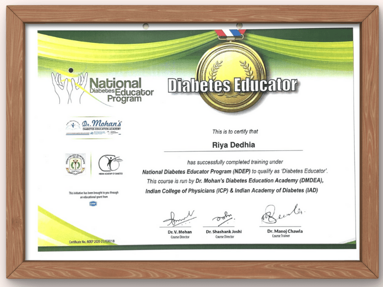 Diabetes Educator Certificate